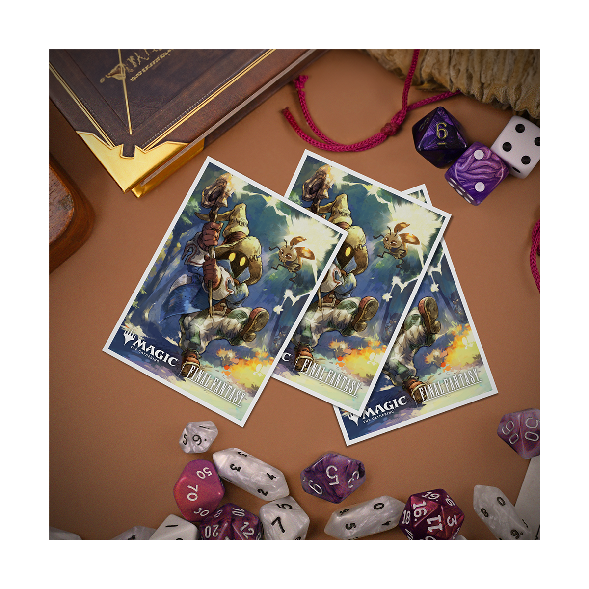 Ultra PRO MAGIC: THE GATHERING®—FINAL FANTASY™ - Q4 105ct APEX™ Deck Protector Sleeves Premium Y