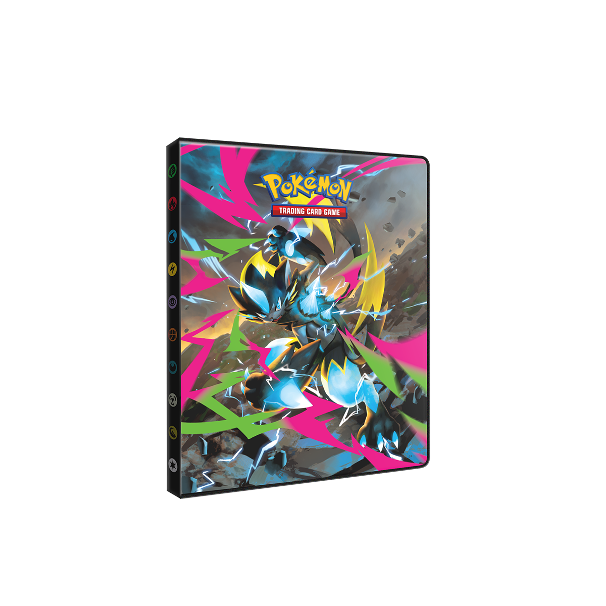 Ultra PRO Mega Evolution - Pitch Black 4-Pocket Portfolio for Pokémon Trading Card Game
