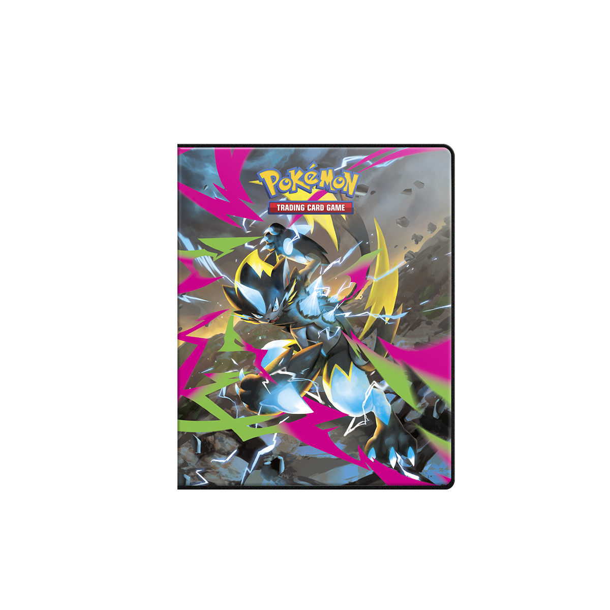 Ultra PRO Mega Evolution - Pitch Black 4-Pocket Portfolio for Pokémon Trading Card Game