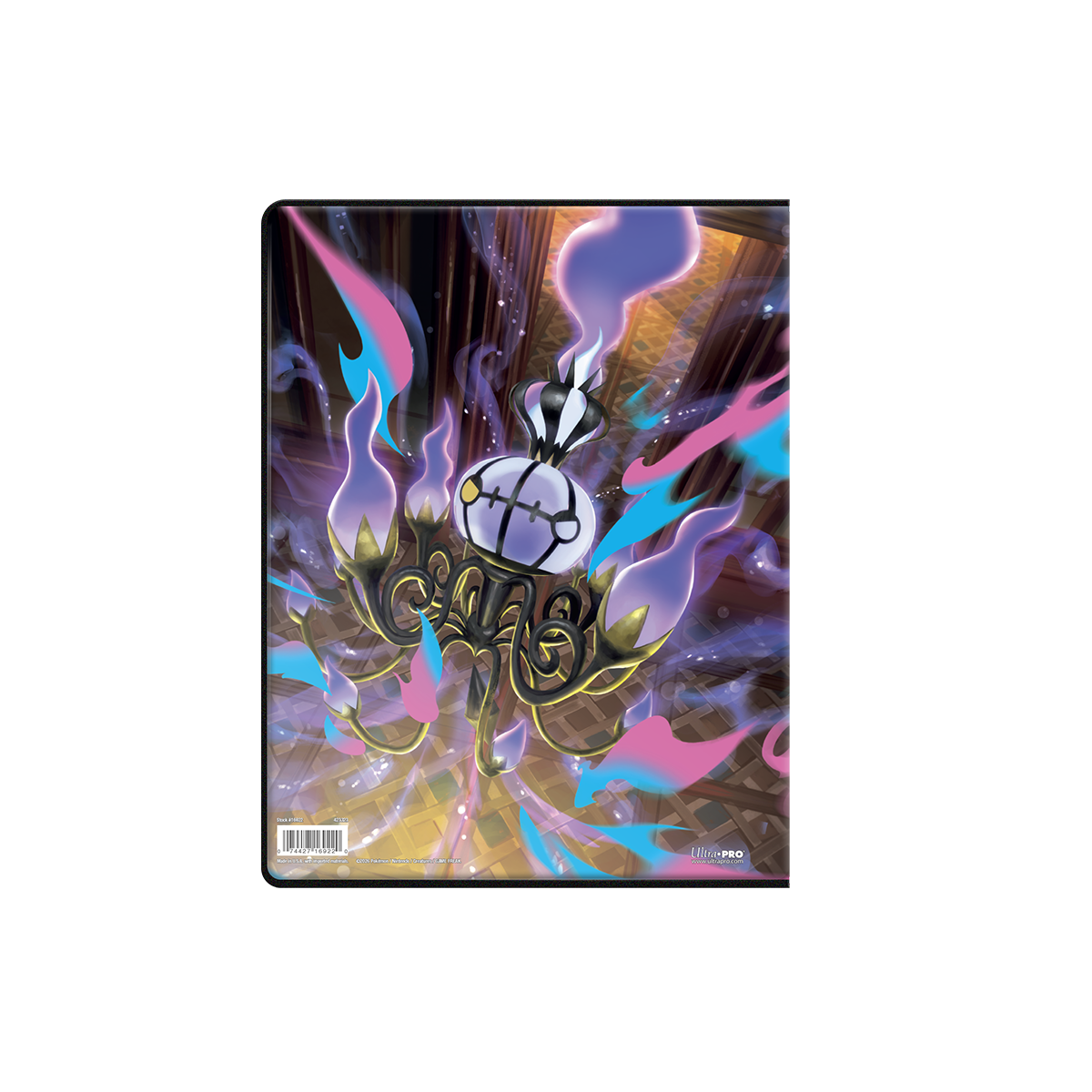 Ultra PRO Mega Evolution - Pitch Black 9-Pocket Portfolio for Pokémon Trading Card Game