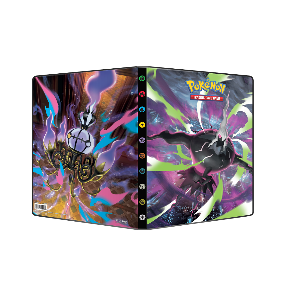 Ultra PRO Mega Evolution - Pitch Black 9-Pocket Portfolio for Pokémon Trading Card Game