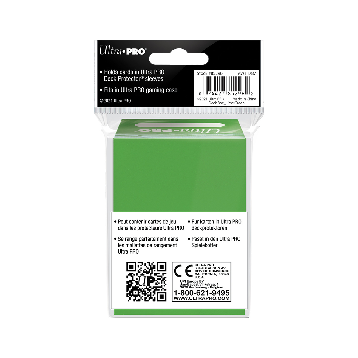 Ultra PRO PRO 80+ Deck Box: Lime Green