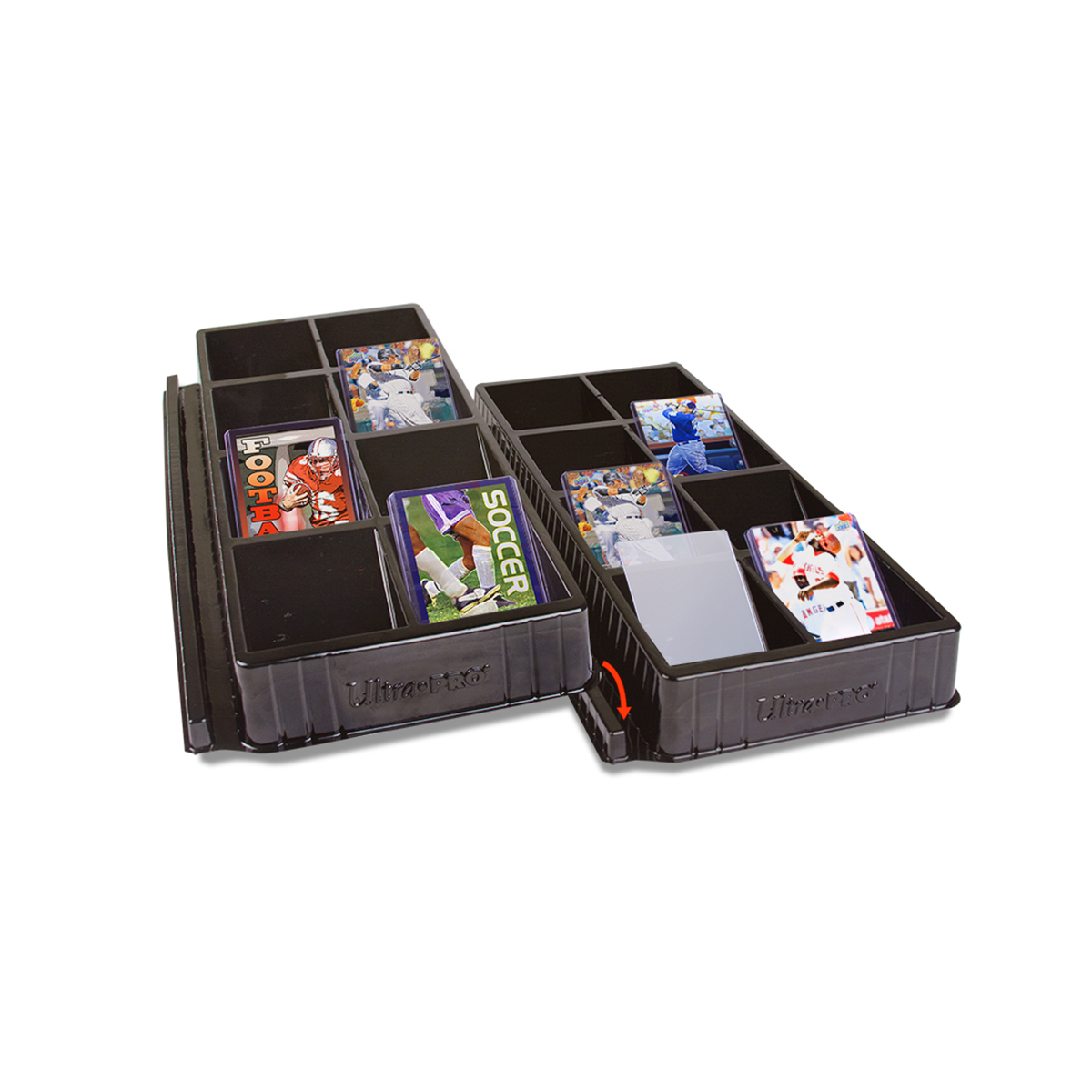 Ultra PRO Toploader & ONE-TOUCH Card Sorting Tray - 4ct