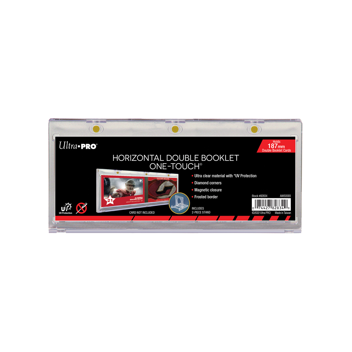 Ultra PRO UV ONE-TOUCH Horizontal Booklet Card Holder 187mm
