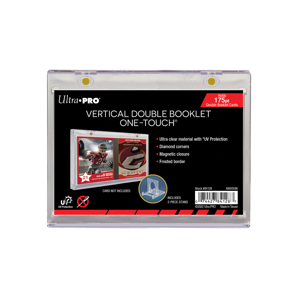 Ultra PRO Vertical Booklet Card Holder - UV ONE-TOUCH