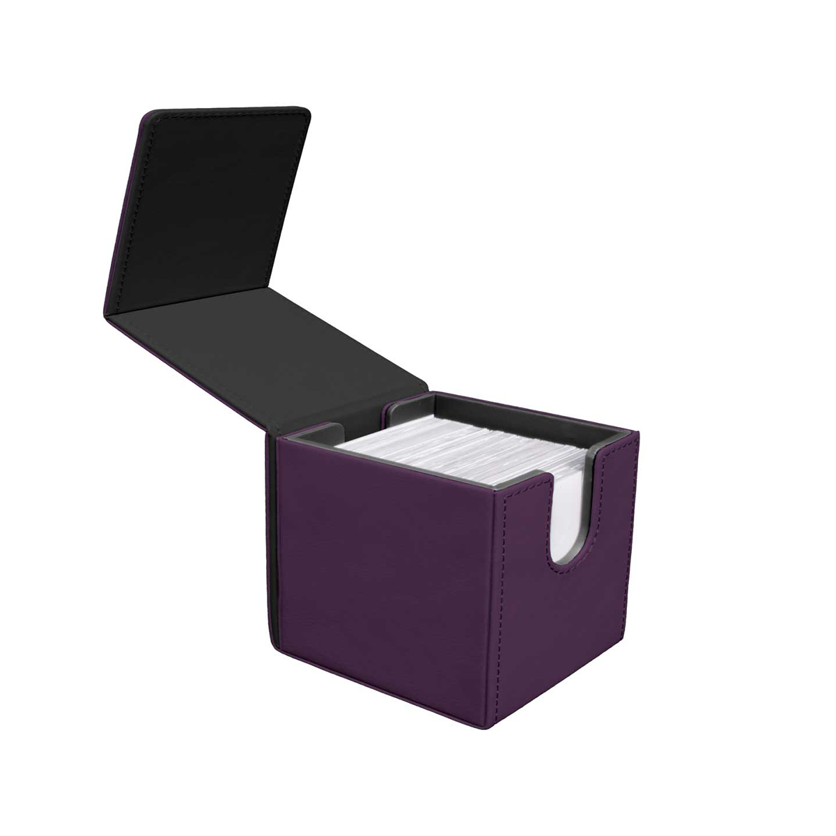 Ultra PRO Vivid Alcove Edge Deck Box - Midnight Plum